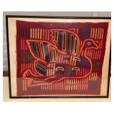 TTM084 Framed Mola Art