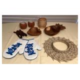 TTM086 Tiki Mugs, Woven Hawaiian Hat, Monkey Pod Dishes & More!