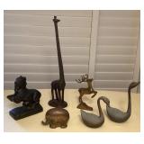 TTM095 Brass, Cast Iron & Bronze? Metal Animals
