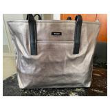 TTM300 - Tumi Metallic Coated Canvas Tote Bag
