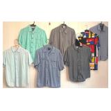 FTH309 - Men’s Collared Shirts ( Clothes Clothing )