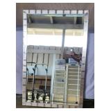 FTH336 - Large Mirror Silver Tone Frame ( Home Decor )