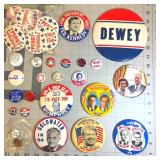 FTH356 - Political Pin Collection ( Pinback / Pinbacks / Buttons )