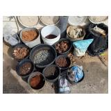FTH392 - Useful Mystery Lot of Fertilizer, Bark, Coco Peat, Orchid Bark and More ( Garden )