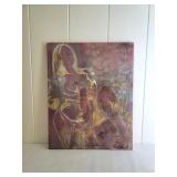 FTH441 - Mysterious Art - Original Painting Signed by Artist, 2017