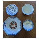ARS016 - Vintage Decorative Ceramic Dishes Set of 4