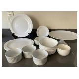 ARS018 - White Ceramic Tableware Collection 