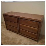 ARS079 - 6 Drawer Wooden (laminate) Dresser 