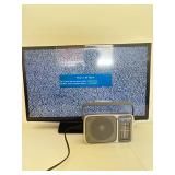 ARS122 - 28in Samsung Tv And Panasonic Radio 
