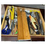 ARS192 - Kitchen Utensils Mystery Lot With Wooden Drawer Organizers 