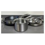 ARS193 - Variety Of Pots & Pans Including All Clad & Cuisinart 