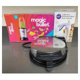 ARS202 - Pizzelles Maker, Magic Bullet, & Cookie Dough Dispenser 