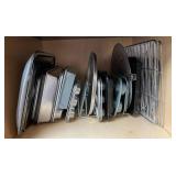 ARS221 - Kitchen Organizer Rack With An Assortment Of Pans