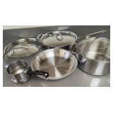 ARS222 - All Clad Pans, Viking Pot, & Sauce Pot