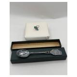 ARS247 - Silver Ring and E.P.N.S. Spoon
