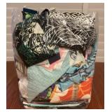CCM009 Mystery Lot Of Scrap Fabric For Crafting 