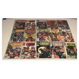 CCM032 Fifteen Vintage Marvel Conan The Barbarian Comic Books