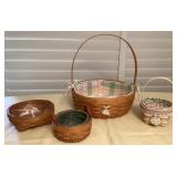 CCM047 Four Longaberger Baskets