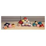 CCM056 Nineteen Finding Nemo, Little Mermaid & Sealife Tsum Tsum Plushies 