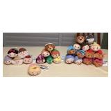 CCM058 Twenty-Five Snow White, Sleeping Beauty, Peter Pan & Cinderella Tsum Tsum Plushies 
