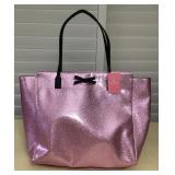 CCM102 Kate Spade Glittery Pink Tote Bag New
