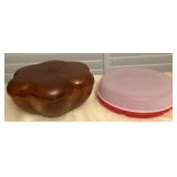 CCM117 Tupperware Chip & Dip Set & Veggie Platter Set New