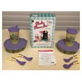 CCM118 Wooden Shaka Shave Ice Play Set & Two Tupperware Tiwi Bear Meal Sets New