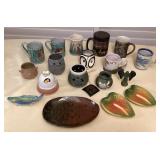CCM125 Art Pottery Mugs, Trinket Dishes, Raku, Tea Light & More!