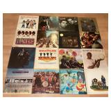 CCM303 Sixteen Vintage Vinyl Records Including The Beatles