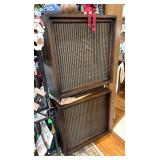 1970s Large box speakers, Bozak, Mid Century, Model B302A