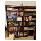 Mahogany book cases