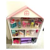 Large furnished Doll House