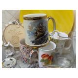 Assortment of mugs and steins