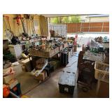 GARAGE PACKED WITH ESSENTIAL TOOLS AND MORE
