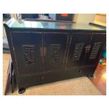 Black  asian style cabinet