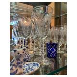 Libby Rock Sharpe Crystal stemware