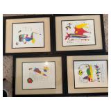 Framed prints by Brain Andreas, signed and numbered 