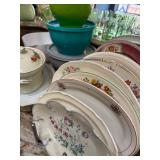 Vintage Antique Serving Platters 