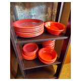 Fiesta Red Dishes 