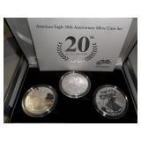 3 Coin Silver Dollar Set