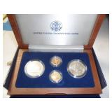 2 Silver and 2 Gold coins