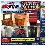 A Life Well Collected estate sale auction in Granbury TX
