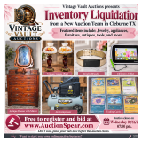Inventory Liquidation from a New Auction Team in Cleburne TX