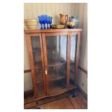 Oak China Cabinet 