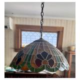 Stain Glass Hanging Lamp