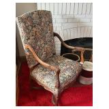 Carved Wood armchair 
