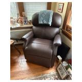 Brown Leather Reclining Chair