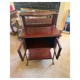 Victorian to Edwardian era circa 1890s–1910s sheet music mahogany cabinet
