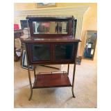 Victorian to Edwardian era circa 1890s–1910s sheet music mahogany cabinet