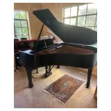 Steinway & Sons Model M grand piano, serial number 477419,  1981.